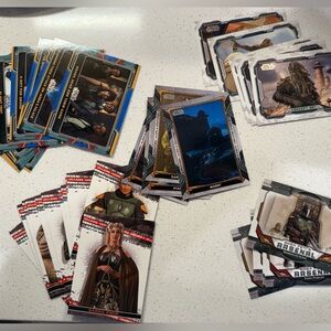 Lot of Topps Star Wars Book of Bobba Fett Trading Cards